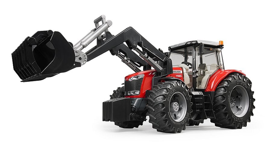 Bruder Massey Ferguson 7624 Tractor with Front Loader 1:16 