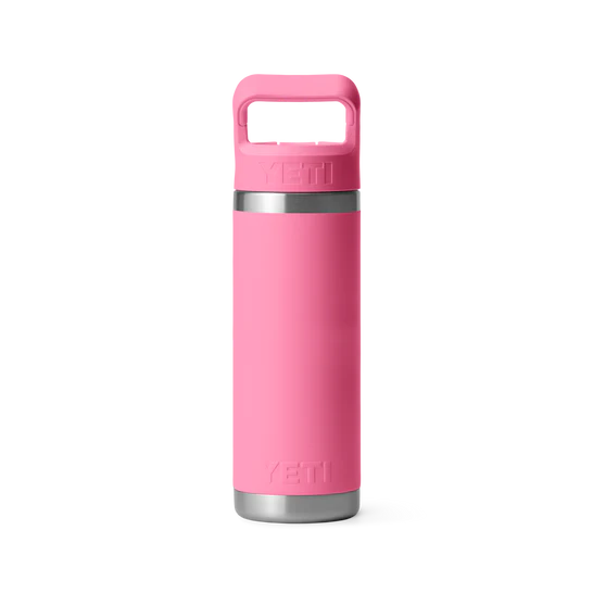 Yeti Rambler 18oz Water Bottle Pink back